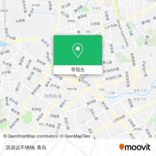 淇源达不锈钢地图