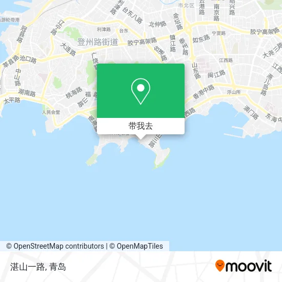 湛山一路地图