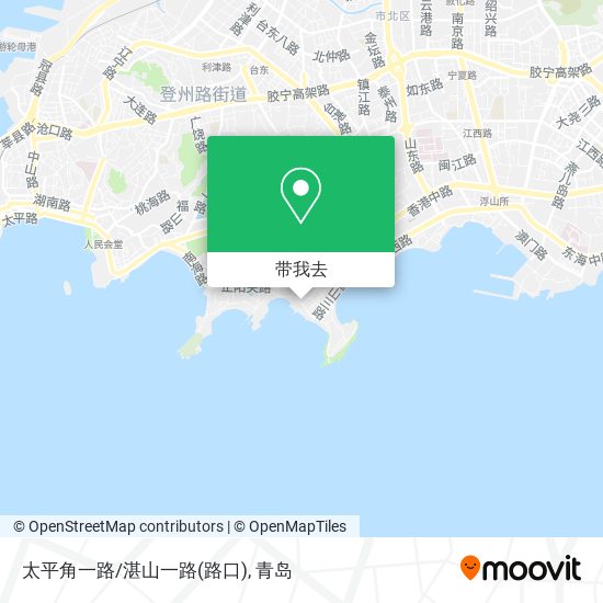 太平角一路/湛山一路(路口)地图