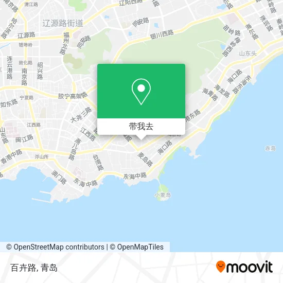百卉路地图