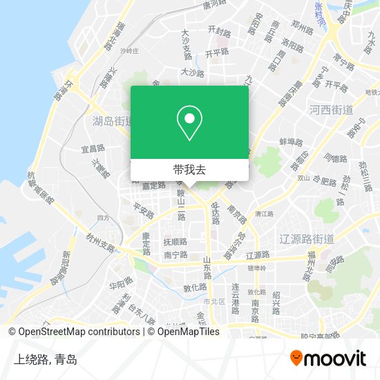 上绕路地图