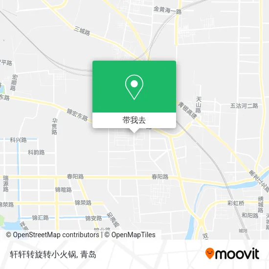轩轩转旋转小火锅地图