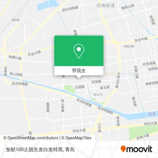 发献100止脱生发白发转黑地图