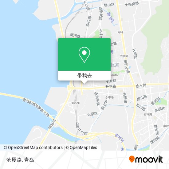 沧厦路地图