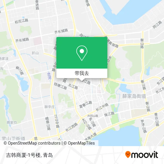 吉韩商厦-1号楼地图