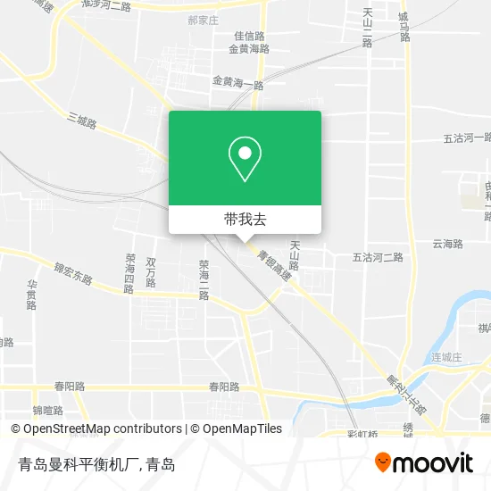 青岛曼科平衡机厂地图