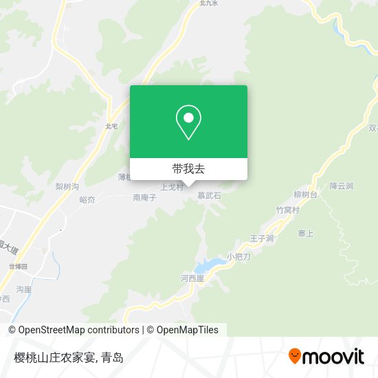 樱桃山庄农家宴地图