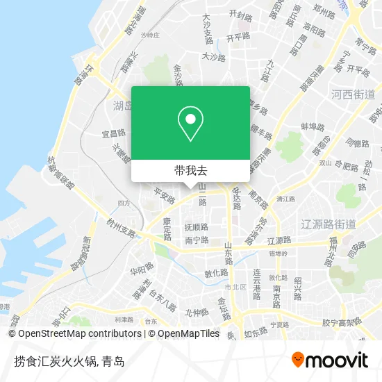 捞食汇炭火火锅地图