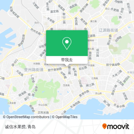 诚信水果捞地图