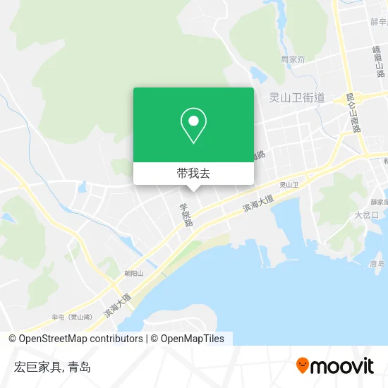 宏巨家具地图