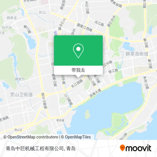 青岛中巨机械工程有限公司地图