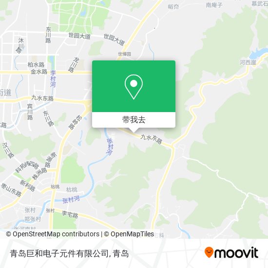青岛巨和电子元件有限公司地图