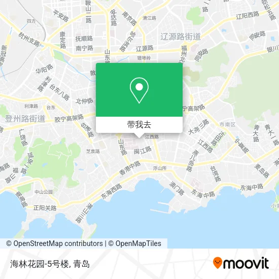 海林花园-5号楼地图