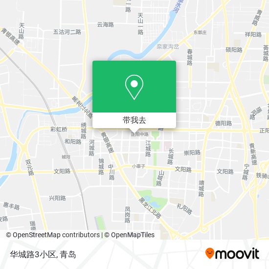 华城路3小区地图
