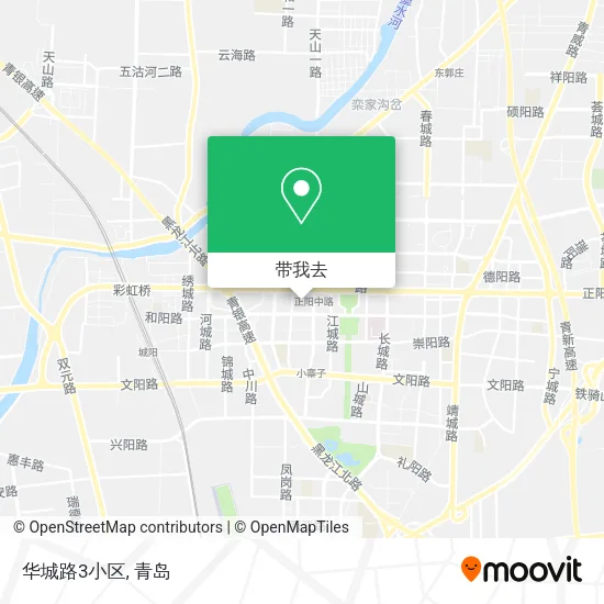 华城路3小区地图