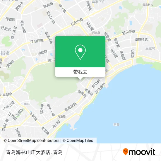 青岛海林山庄大酒店地图