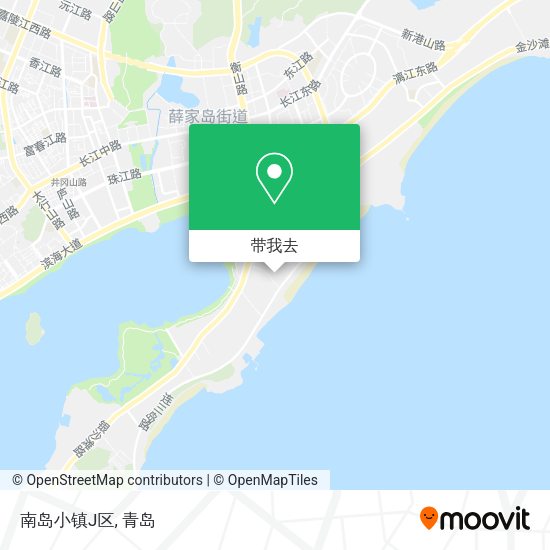 南岛小镇J区地图