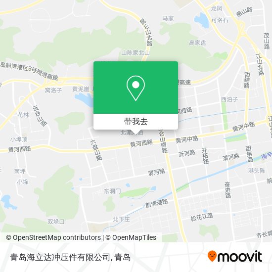 青岛海立达冲压件有限公司地图