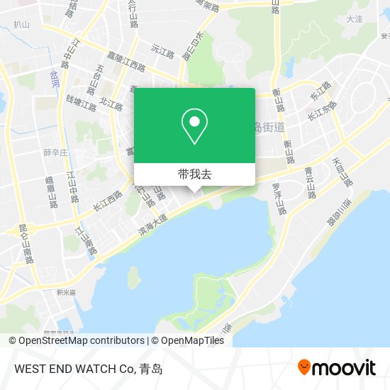 WEST END WATCH Co地图