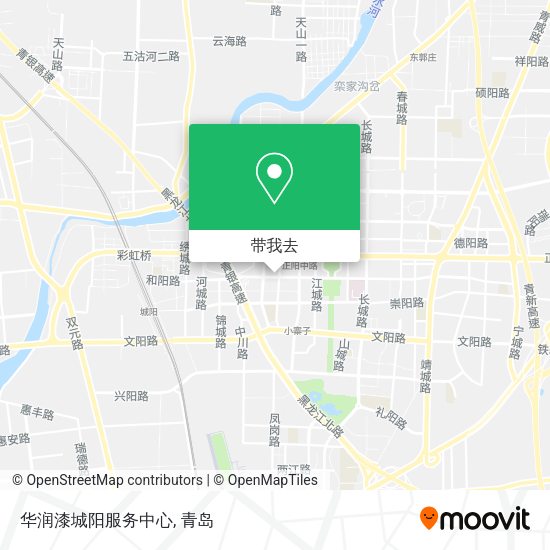 华润漆城阳服务中心地图