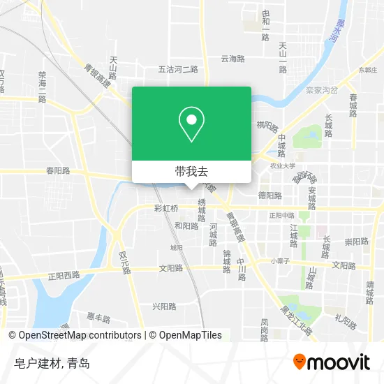 皂户建材地图