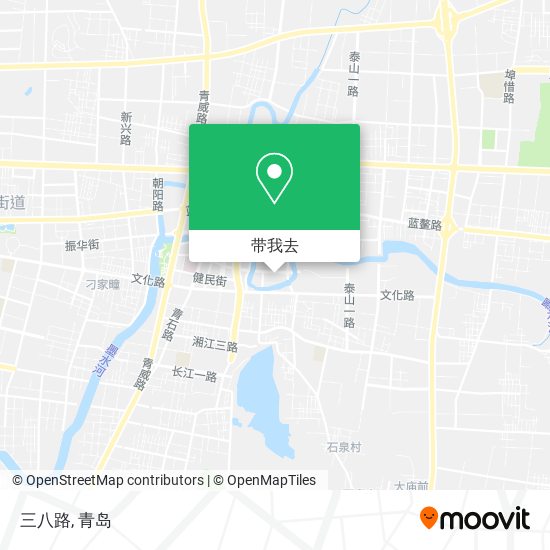 三八路地图