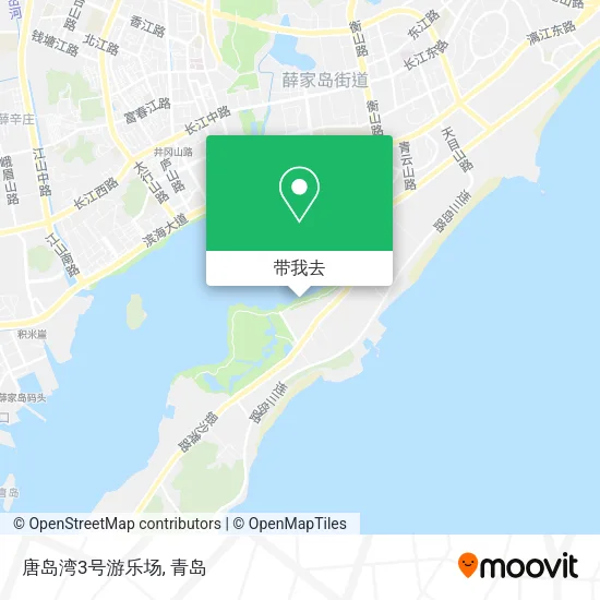 唐岛湾3号游乐场地图