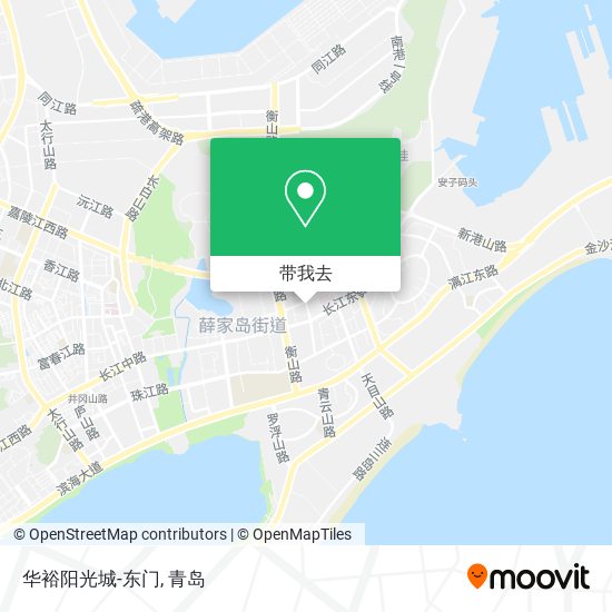 华裕阳光城-东门地图