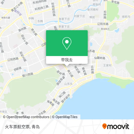 火车票航空票地图