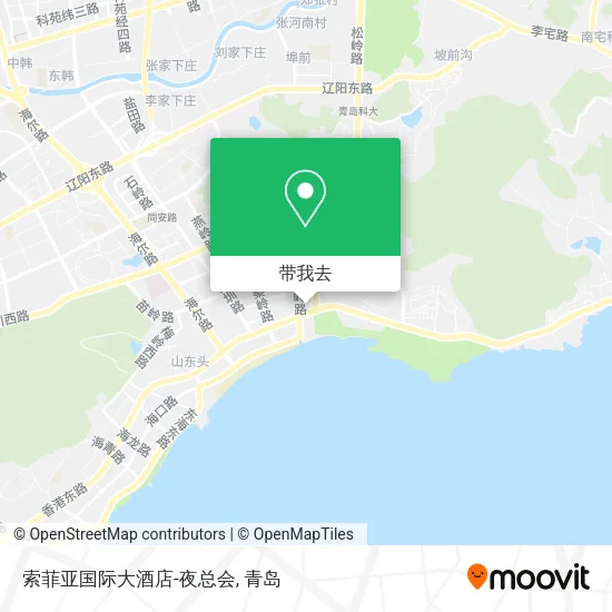 索菲亚国际大酒店-夜总会地图
