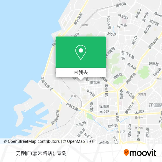 一一刀削面(嘉禾路店)地图