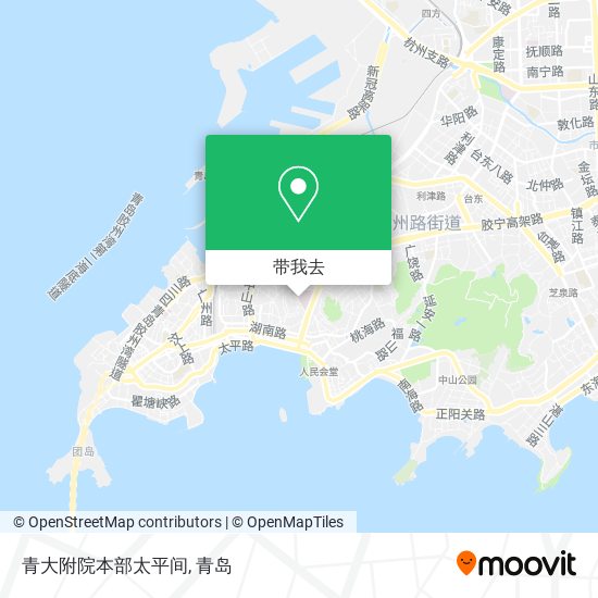 青大附院本部太平间地图