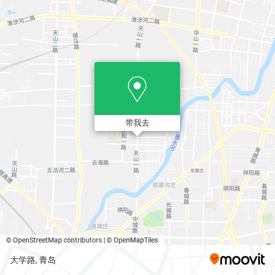 大学路地图