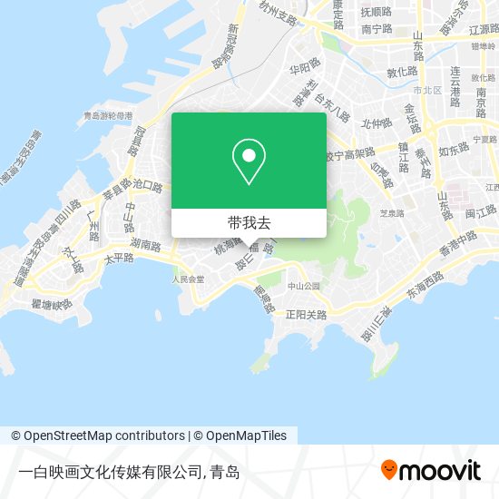 一白映画文化传媒有限公司地图