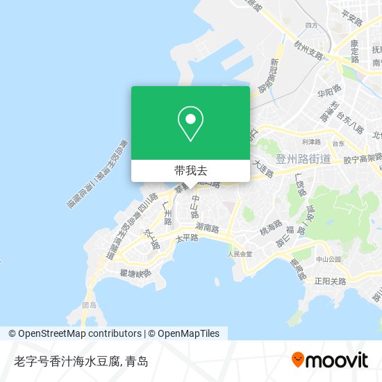 老字号香汁海水豆腐地图
