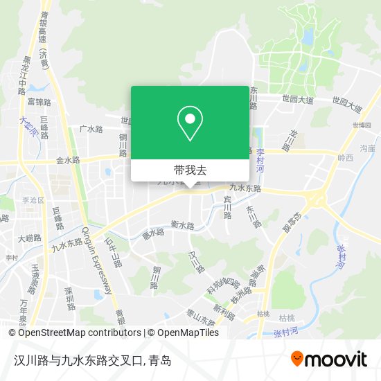 汉川路与九水东路交叉口地图