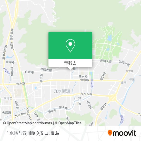 广水路与汉川路交叉口地图