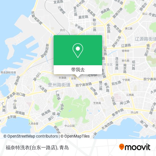 福奈特洗衣(台东一路店)地图