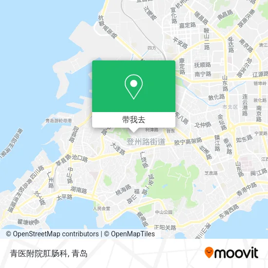 青医附院肛肠科地图