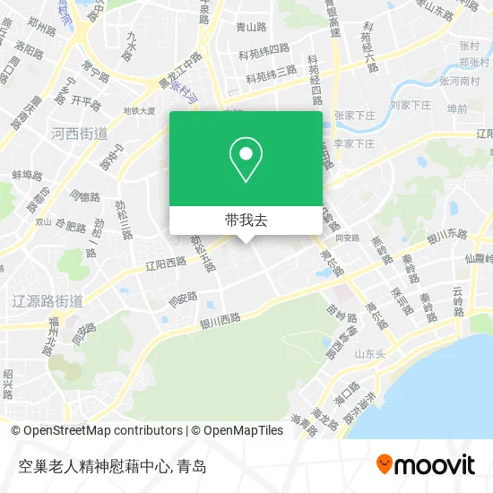 空巢老人精神慰藉中心地图