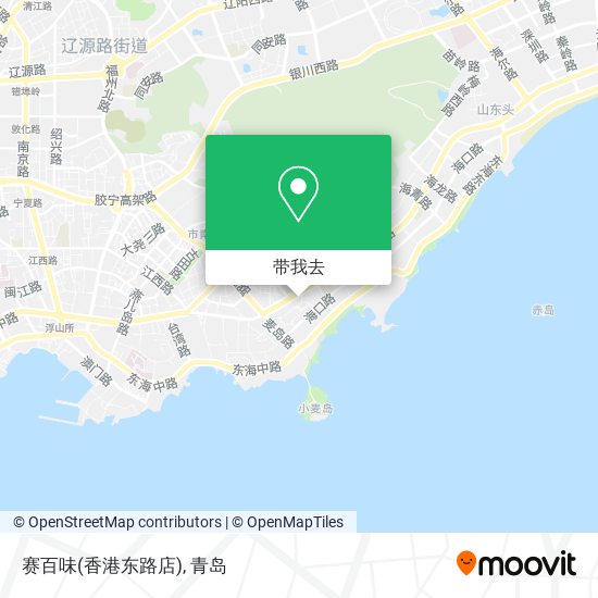 赛百味(香港东路店)地图