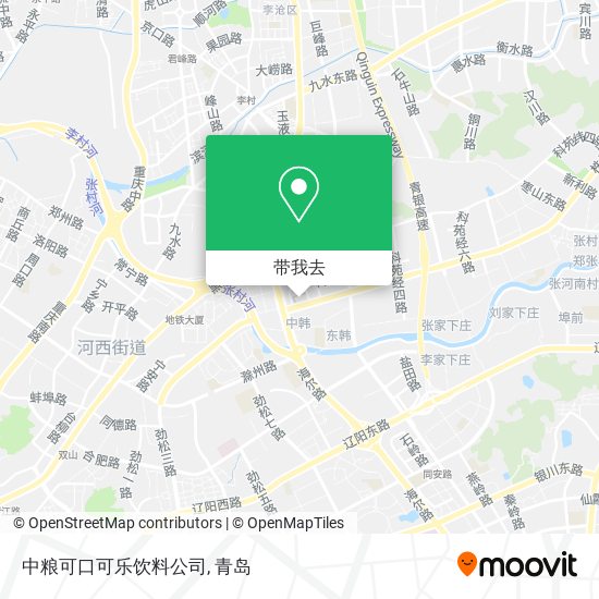 中粮可口可乐饮料公司地图