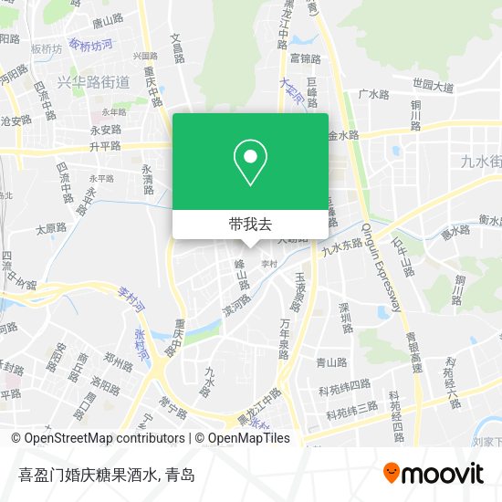 喜盈门婚庆糖果酒水地图
