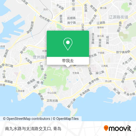 南九水路与太清路交叉口地图