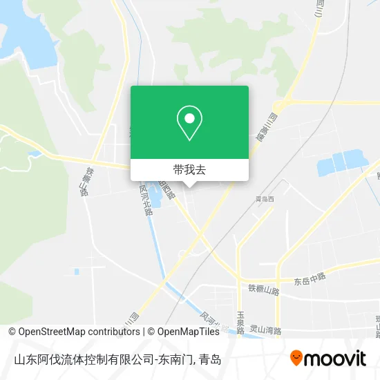 山东阿伐流体控制有限公司-东南门地图