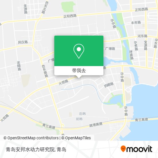 青岛安邦水动力研究院地图