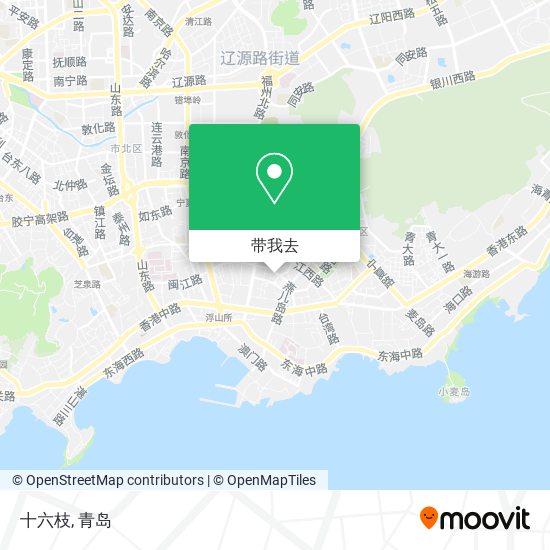十六枝地图