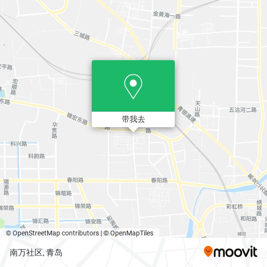 南万社区地图