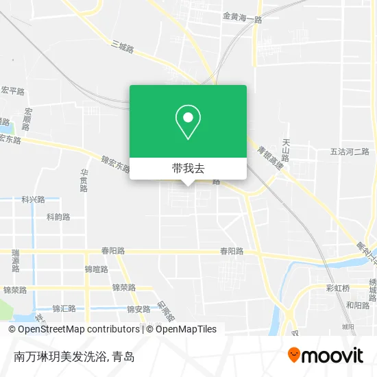 南万琳玥美发洗浴地图