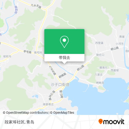 段家埠社区地图